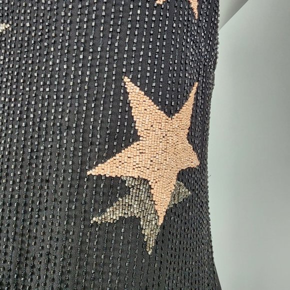 Guess Black Mini Dress with Star Accents - Picture 3 of 10